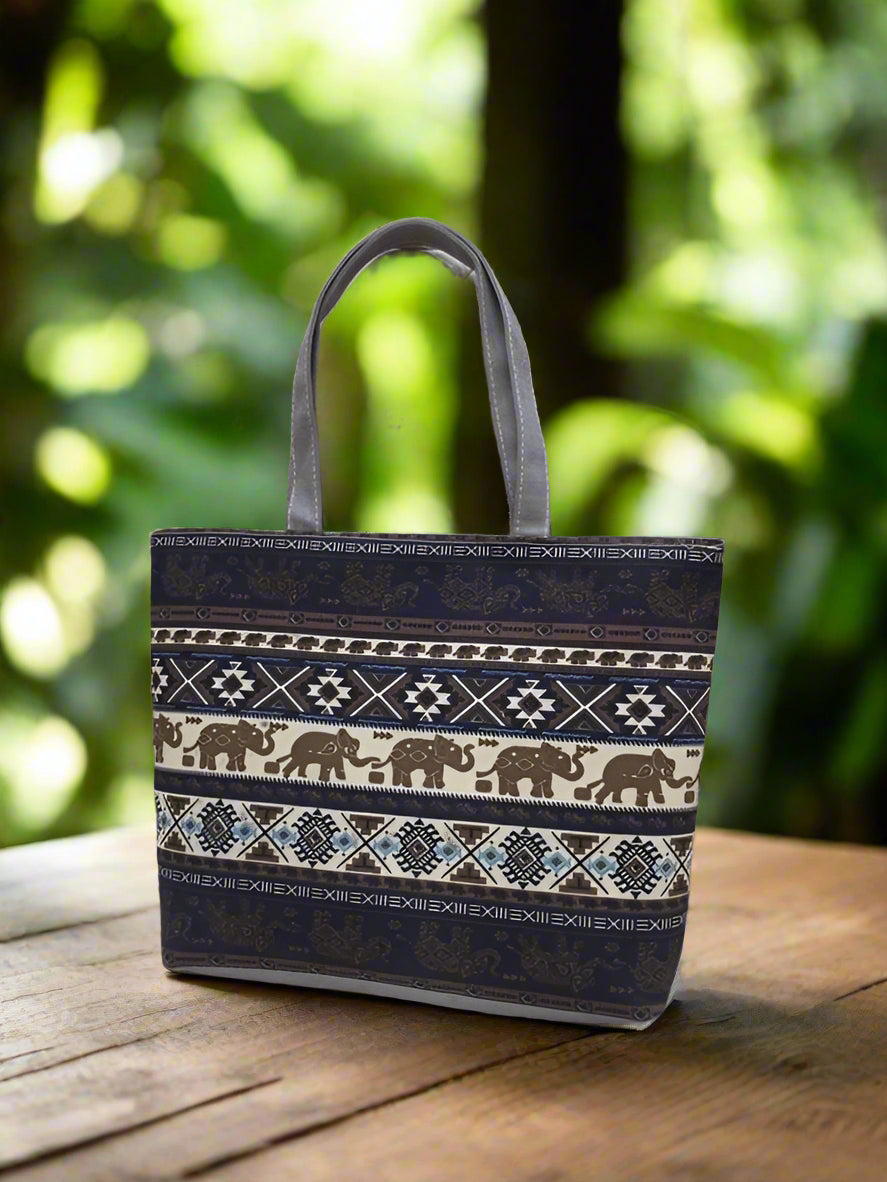 Khaki Elephant Bag